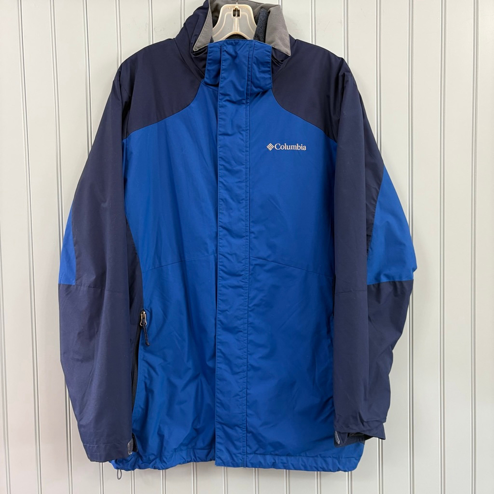 Columbia Interchange Ski & Snowboard Jacket M Blue Navy